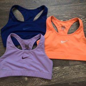 3 Nike Sports Bras